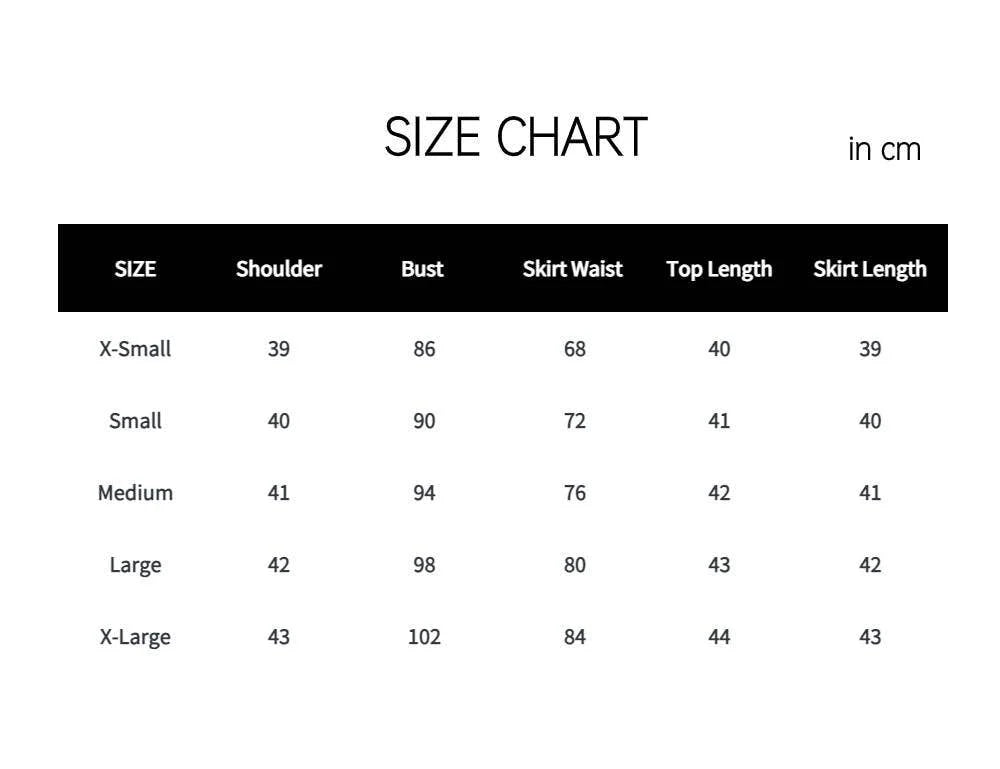 Delaney White Rhinestone Top and Skirt Two Piece Set