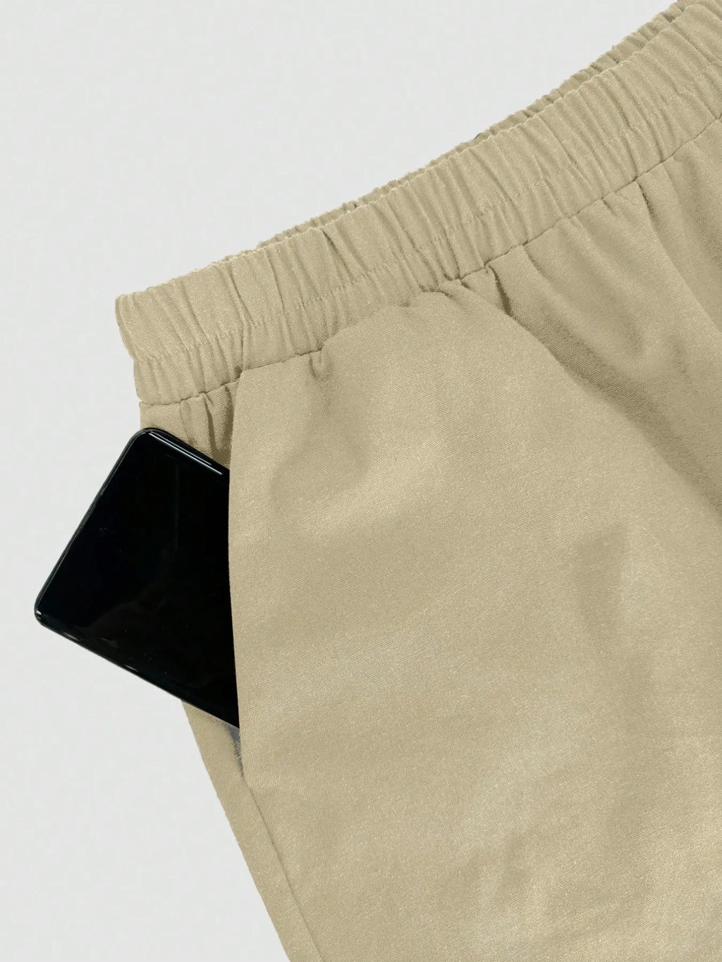 One Button Sleeveless Top and Pants Set