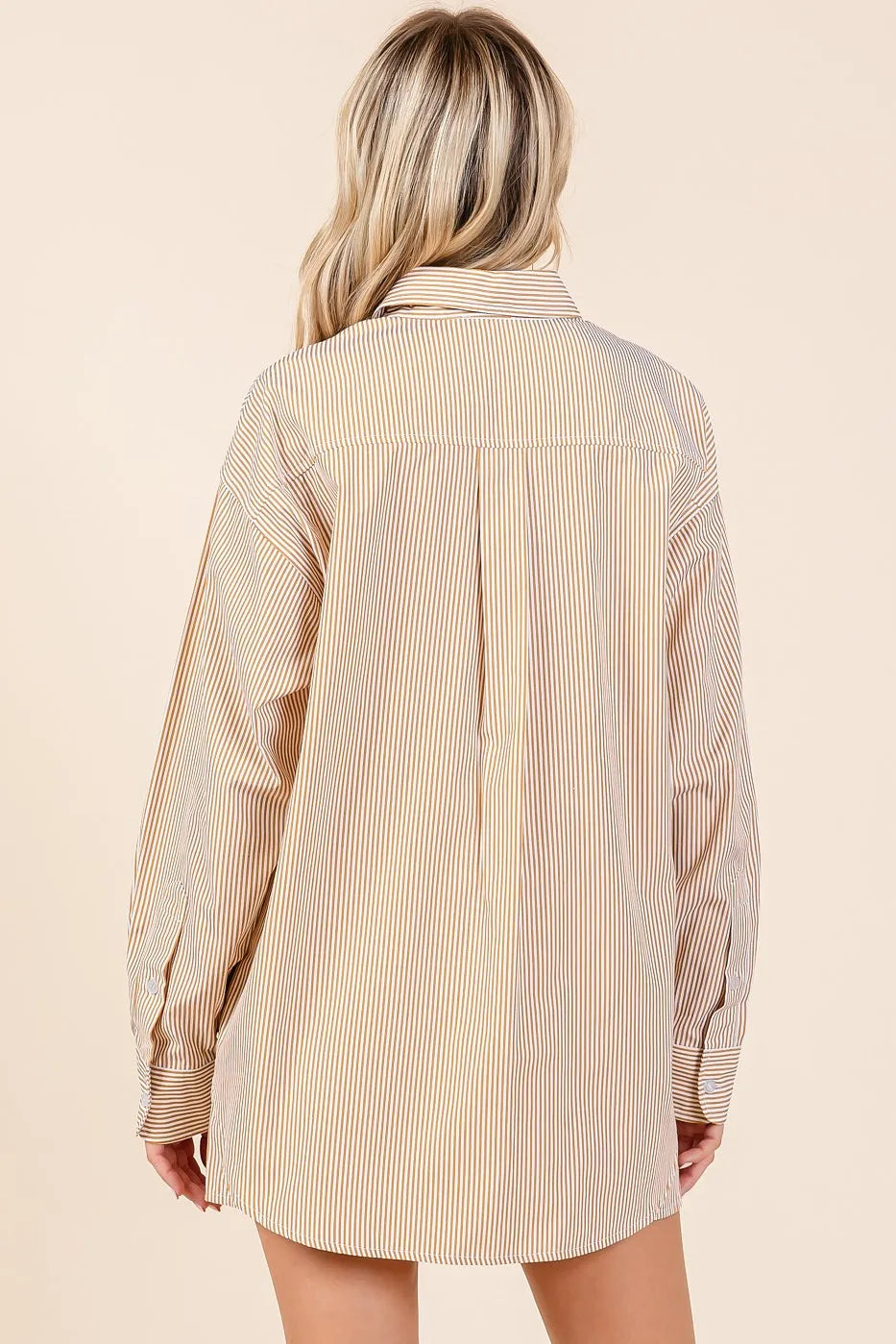 Mittoshop Striped Shirt and Shorts Set