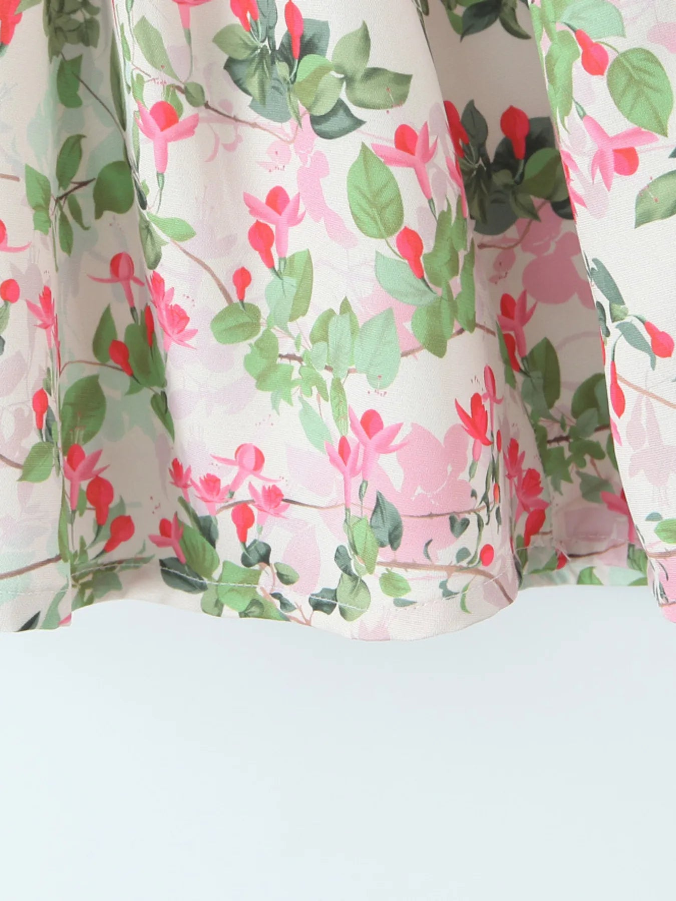 Floral Halter Neck Mini Dress