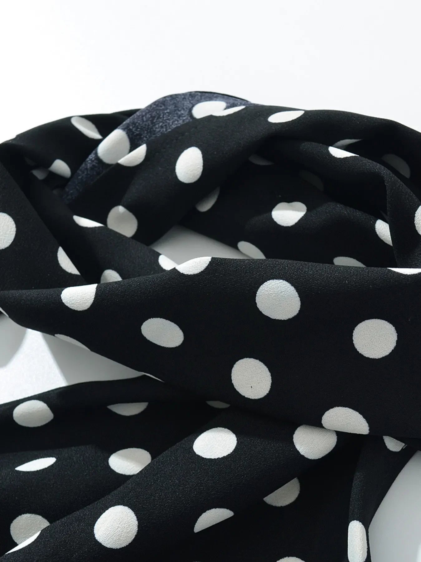 Polka Dot One-Shoulder Top and Mini Skirt Set