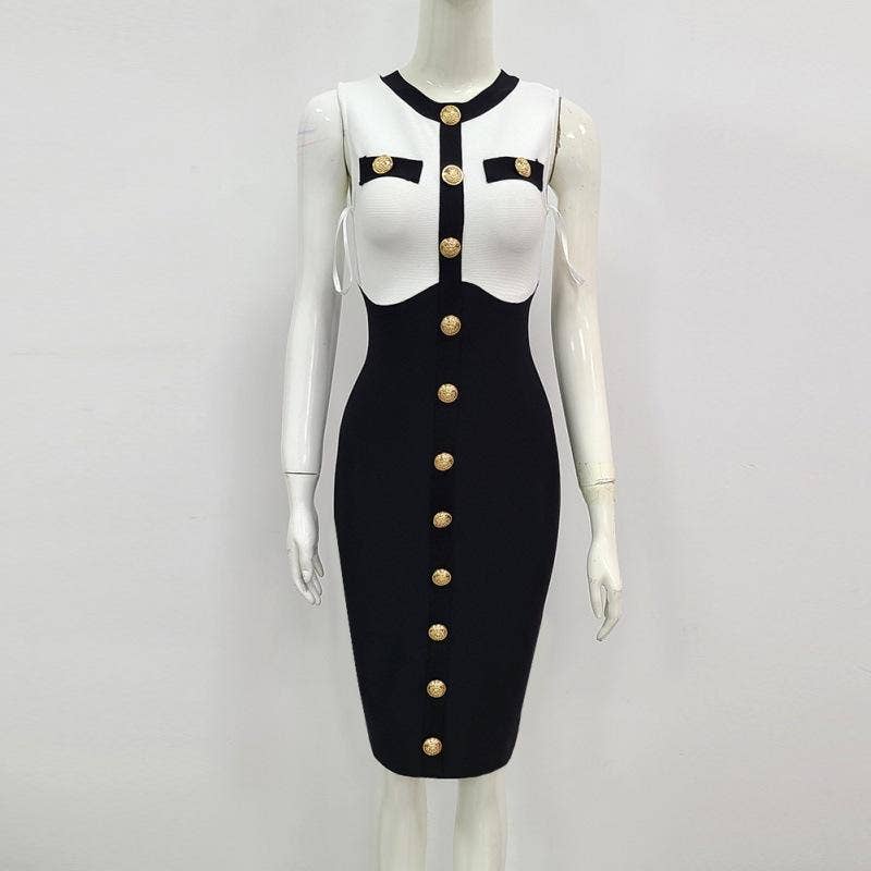 Cameron Black Dress & Cardigan Two Piece Set - sold separate
