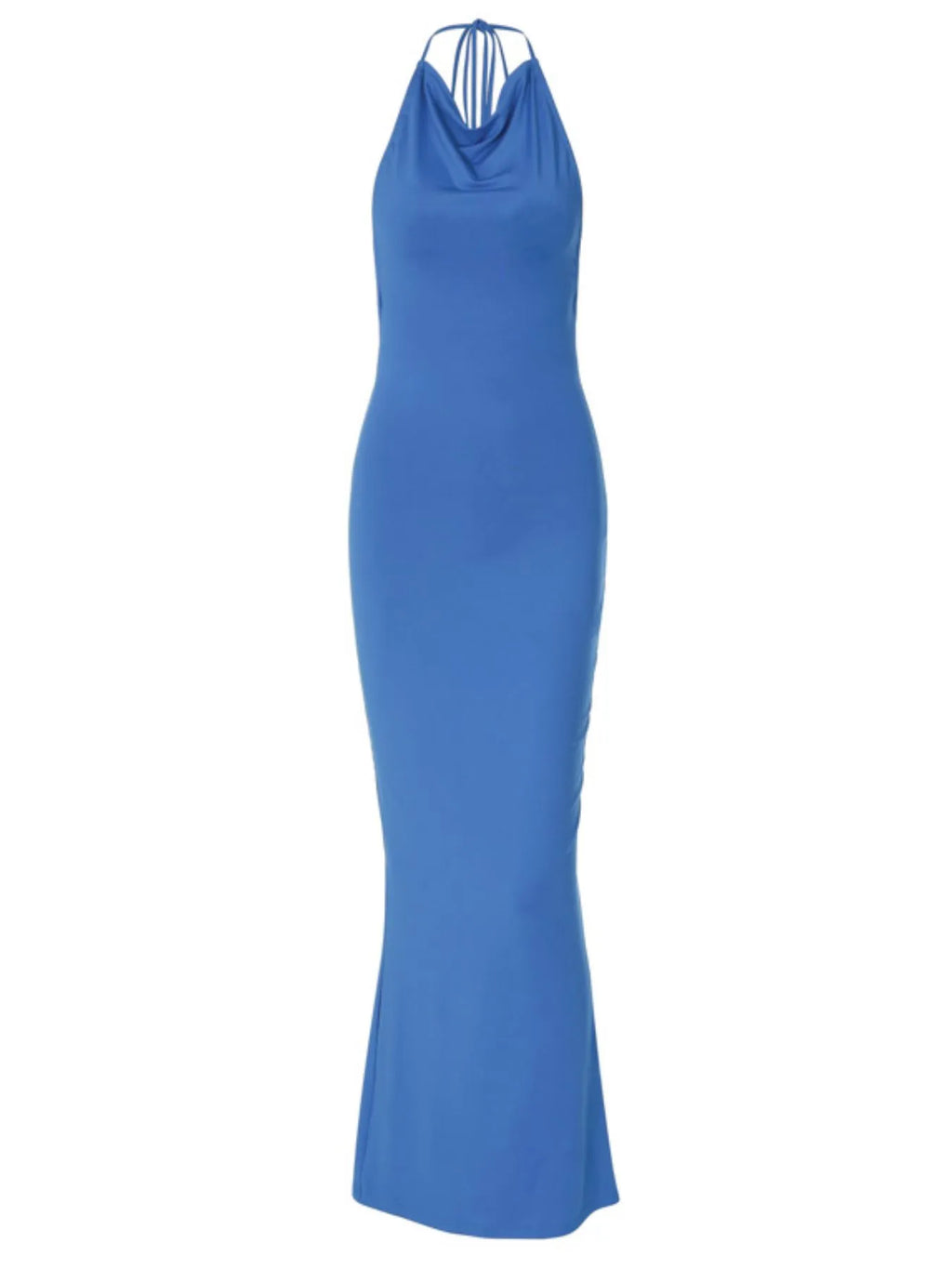 Backless Slit Sleeveless Bodycon Maxi Dress