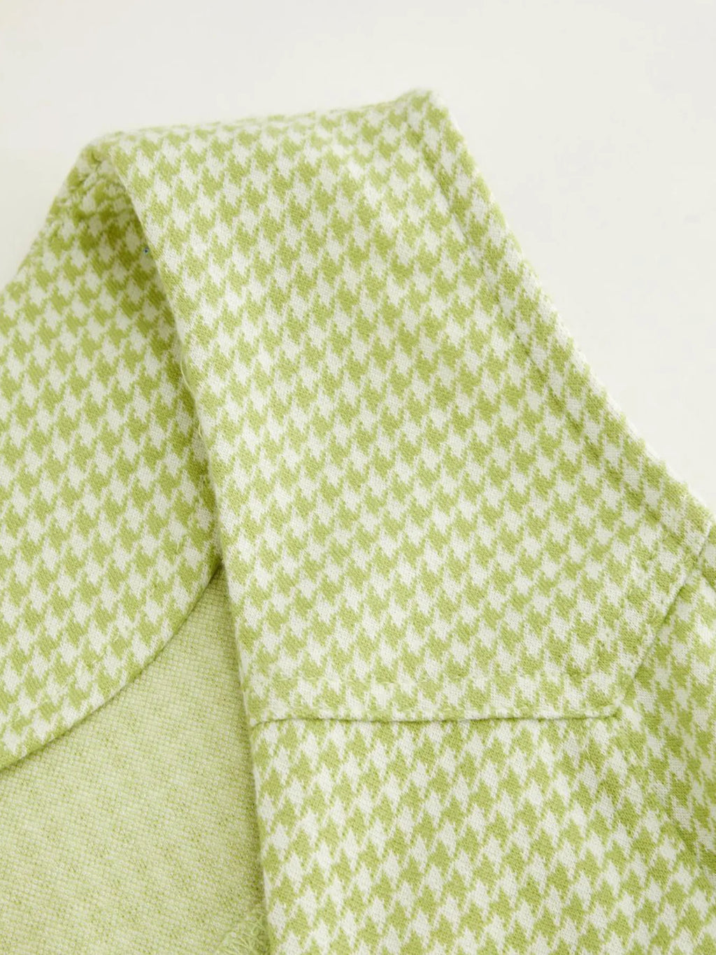 Gingham Button-Front A-Line Mini Dress